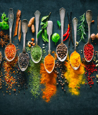 21 spices for wholesome vacation meals – Harvard Well being Weblog Colorful herbs and spices for cooking on dark background