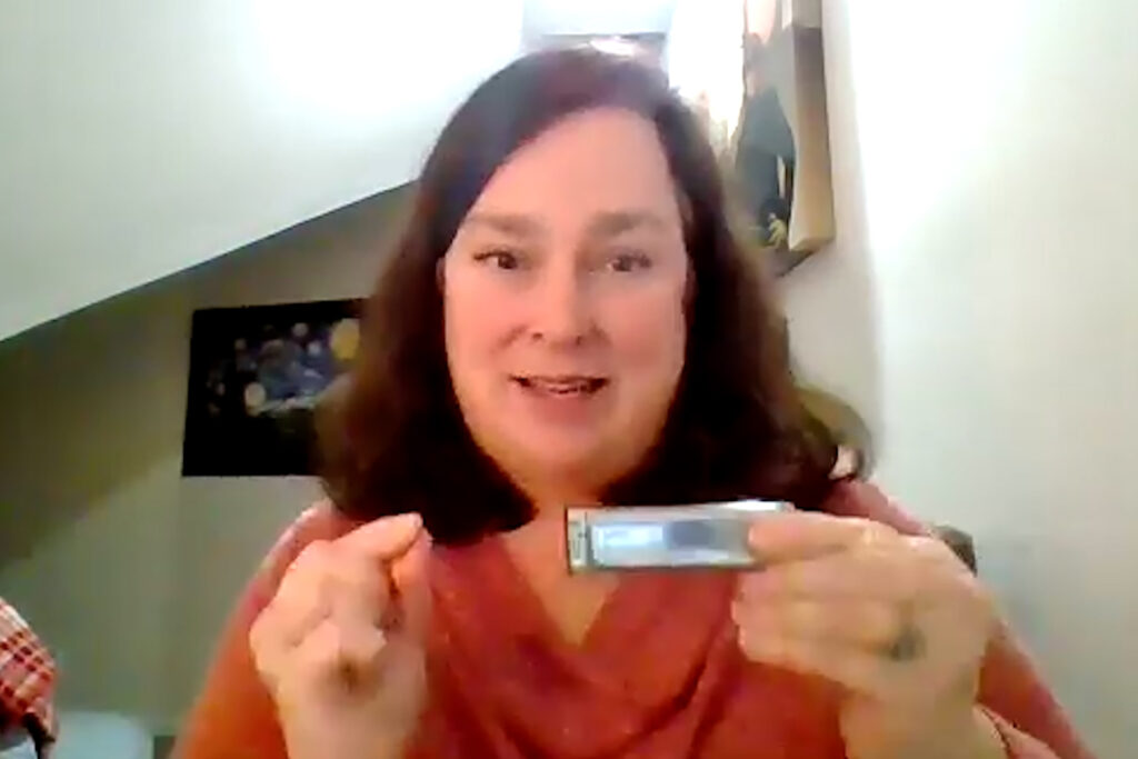 Higher Respiration With a Harmonica