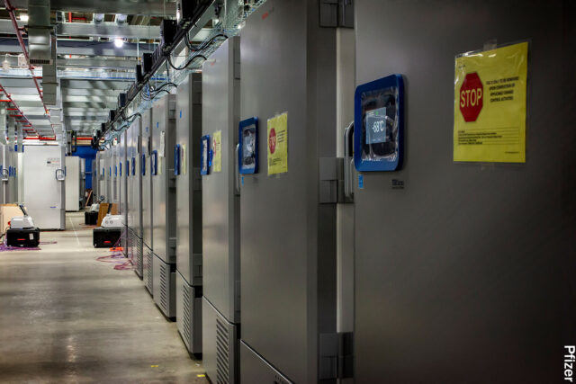 photo of vaccine storage