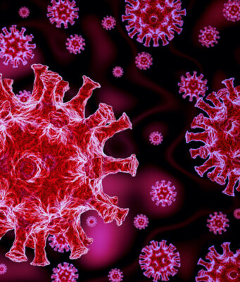 ‘Escape Mutations’ Could Drive New COVID Resurgence coronavirus cells illustration