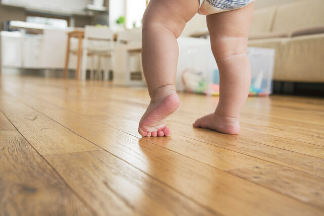 photo of kids parenting baby steps feet